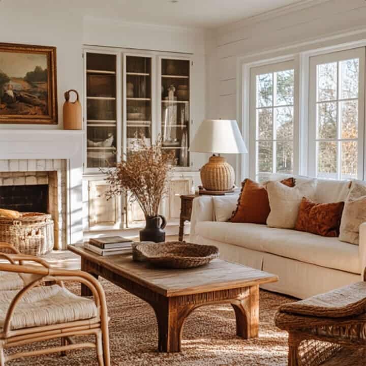 Antique And Modern Decor Mixed In Living Room 720 X